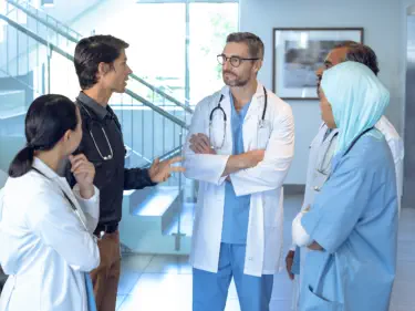 doctors having discussion